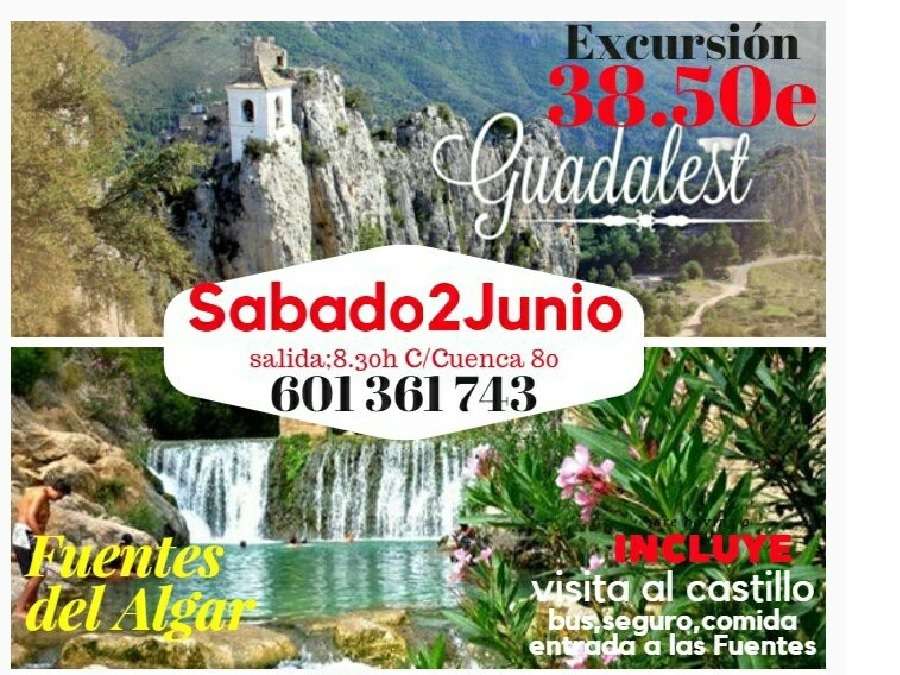 EXCURSIÓN DE 1 DÍA A GUADALEST Y FUENTES DEL ALGAR